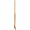 Ekena Millwork Saratoga Timber Gable Bracket, Western Red Cedar, 96"W x 60"H x 1 1/2"D x 3 1/2"F, 15/12 Pitch GBW096X60X0204SAR00SWR - alternate 4